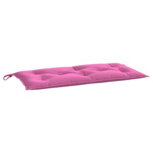 vidaXL Gartenbank-Auflage Rosa 100x50x7 cm Oxford-Gewebe