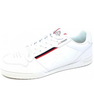 Kappa Sneaker Unisex Turnschuh 242765 Weiß, Schuhgröße:44 EU