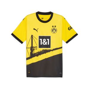 PUMA BVB Home Jersey Replica Jr CYBER YELLOW-PUMA BLACK 116