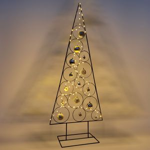 Weihnachtsdeko Aufsteller Weihnachtsbaum Metall 126x51cm