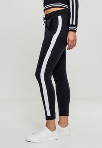 Dámské kalhoty Urban Classics Ladies Interlock Joggpants black/white - S