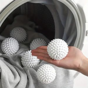 MCBOSON 6 Stück wiederverwendbare Wäschebälle, Fusselentfernende Trocknerbälle für Waschmaschine, Wiederverwendbare Reinigungsball