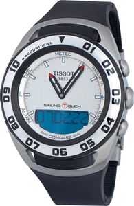 Tissot Herren Quarzuhr Quarzuhr Sailing Touch T0564202105100 Schwarz Onesize Tissot Herren Quarzuhr Quarzuhr Sailing Touch T0564202105100 Schwarz Onesize