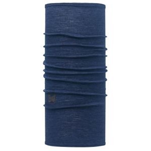 Buff Merino Lightweight Solid Tube Scarf 10881100, Halstuch, Uni, Dunkelblau, Größe: One size