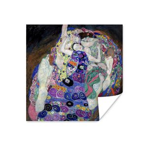 MuchoWow® Poster Die Jungfrau - Gustav Klimt 30x30 cm - Wandposter - Printing