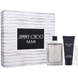 Jimmy Choo Man Gift Set Eau De Toilette (edt) 100 Ml, Shower  Gel 100 Ml + Miniaturka Eau De Toilette (edt) 7,5 Ml