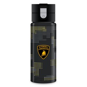 ARS UNA Trinkflasche Lamborghini Gold, schwarz-golden, für Jungen, 475 ml