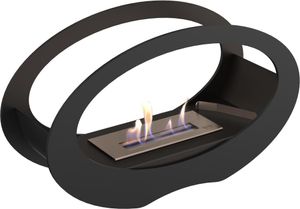 Volně stojící krb na bioethanol ECHO černý