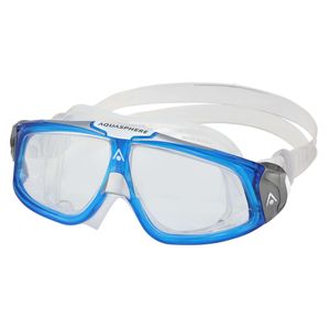 Aquasphere Seal 2.0 - Schwimmaske getönt für das Freiwasserschwimmen, Farbe:hellblau/transparent