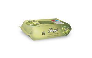 Sleepy Feuchttücher Natürliches Olivenöl & Baumwolle 80 Stück 8er Packung (640 Stück) Vegan (8)