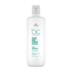 Schwarzkopf Professional BC Bonacure Volume Boost Shampoo Creatine Stärkungsshampoo für feines Haar ohne Volumen 1000 ml