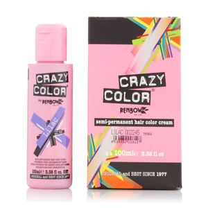 Crazy Color By Renbow Semi-Permanente Haarfarbe 100 ml, Farbe:lilac