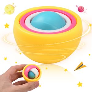 3D Ball Finger, Fidget Spinner, Spinner Sensory Toys, Maze Ball Fidget Hand, Trainieren Spinner Spielzeug, Rotating Cube