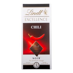 Lindt Excellence Schokoladentafel dunkel mit Chili 100 Gramm