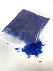 Kuličky - 10 000 kusů - 7-8mm - Modrá - Orbeez - Kuličky absorbující vodu - Vodní kuličky - Gelové kuličky Transparentní - Vodní perličky - Vodní perl