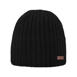 BARTS Haakon Beanie BLACK BLACK -