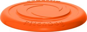 Disk pre psov, frisbee, interaktívna hračka do exteriéru, mäkká, gumová, plávajúca z prírodného kaučuku, na výcvik psov, hračka, aportovanie, oranžová, ? 24 cm