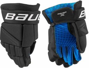 Bauer S21 X SR 14 Black/White Eishockey-Handschuhe