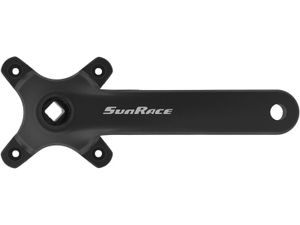 SunRace kurbelgarnitur FCM800175 mm 10-12S schwarz 2-teilig