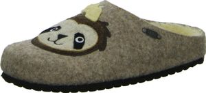 Home Comfort Damen-Pantoffel Beige, Farbe:grau, EU Größe:39