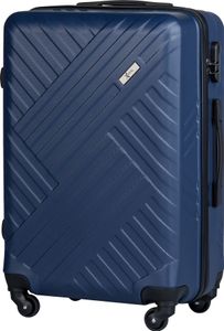 Xonic Design Reisekoffer - Hartschalen-Koffer mit 360° Leichtlauf-Rollen - hochwertiger Trolley mit Zahlenschloss in M-L-XL oder Set (Business Night Blue L, mittel)