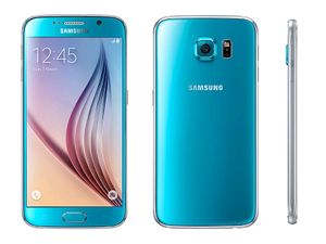 Samsung Galaxy S6 SM-G920F, 12,9 cm (5.1"), 3 GB, 32 GB, 16 MP, Android 5.0, Blau