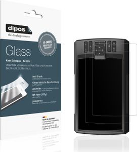 1x Schutzfolie für Garmin Striker Vivid 9SV matt - Anti-Shock 9H Folie dipos Glass Kunststoffglas