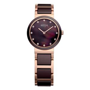 BERING Ceramic Damenuhr braun/roségoldfarben 11422-765 BERING Ceramic Damenuhr braun/roségoldfarben 11422-765
