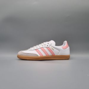 Adidas Samba OG J In White Pink for Junoirs - 5.5 UK - 38 2/3 EU - 6 US / White Pink