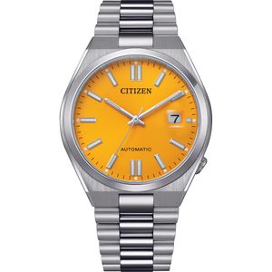 Citizen Herren Automatik Armbanduhr aus Edelstahl mit Edelstahl Armband - Tsuyosa Collection - NJ0150-81Z