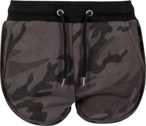 Dámské kalhoty Urban Classics Ladies Camo Hotpants dark camo/blk - XL