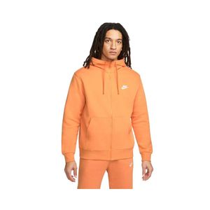 Nike Herren Zip-Hoodie Nike Sportswear Club Fleece orange M