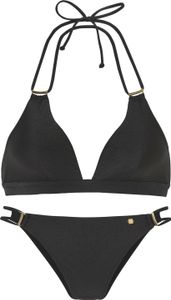 JETTE Triangel-Bikini schwarz Größe 42 C/D JETTE Triangel-Bikini schwarz Größe 42 C/D