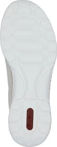 Rieker Damen Slipper MemoSoft weich leicht rutschfest beige Reißverschluss N42G5, Größe:39 EU, Farbe:Beige Rieker Damen Slipper MemoSoft weich leicht rutschfest beige Reißverschluss N42G5, Größe:39 EU, Farbe:Beige