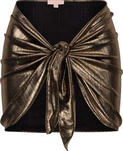 Moda Minx Sarong Shimmering Lights in tollem Schimmer-Look Espresso One Size