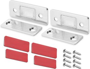 8 Stück Magnetschnäpper Magnete für Schranktüren, Ultra Dünn Türmagnete Selbstklebend für Möbel, Selbstklebend, 41,5 x 16,5 mm - MAGTOGETO