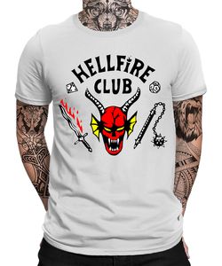 Hellfire Club - Stranger Things Hawkings Herren T-Shirt, Weiß, 3XL, Vorne
