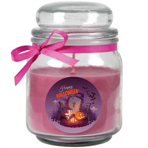 HS Candle "Halloween" Duftkerze im Bonbonglas - viele Motive zur Auswahl, Ideale Herbstdeko