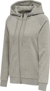 Hummel hmlRED CLASSIC ZIP HOODIE WOMAN - GREY MELANGE - M Hummel hmlRED CLASSIC ZIP HOODIE WOMAN - GREY MELANGE - M