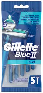 Jednorazové holiace strojčeky Gillette Blue II Plus Balenie 5 kusov