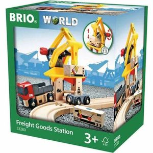 BRIO Frachtverladestation 6-teilig, ab 3 Jahren (33280)