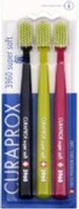 Curaprox CS 3960 Super Soft Original Swiss Toothbrushes - Pack of 3