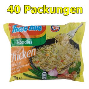 Indomie Chicken 40er Pack (40 x 70g) Instant Nudeln asiatische Nudelsuppe