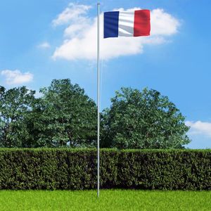 vidaXL Flagge Frankreichs 90 x 150 cm