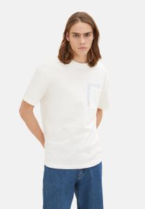 Tom Tailor T-Shirt Kurzarmshirt mit Brusttasche