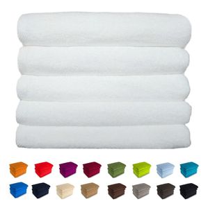 500g/m² Handtücher 100% Baumwolle Handtuch 50x100 Nr 01 weiß