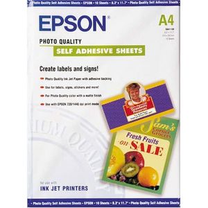 Epson Photo Quality Inkjet Paper A4,10 Bl,167 g selbstk. S 041106