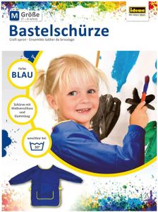 Happy Kidz Idena Bastelschürze blau 7-8 Jahre 21403136043