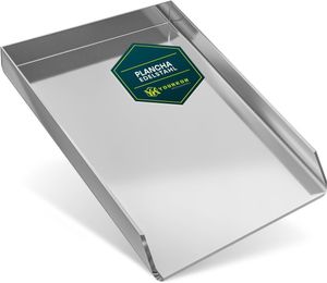 Plancha Grillplatte 26 x 44,4 x 3,5 cm 4mm Stark V2A passend für Weber Spirit | 4mm Massiv Plancha Grillplatte 26 x 44,4 x 3,5 cm 4mm Stark V2A passend für Weber Spirit | 4mm Massiv