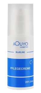 Blueline 20% Urea Creme, Schrundencreme für sehr trockene und verhornte Haut (100ml) | Pflegecreme bei Schuppenflechte und Neurodermitis, Hornhaut erweicher und Hornhautentferner | Hautcreme Feuchtigkeitscreme Fußcreme Handcreme